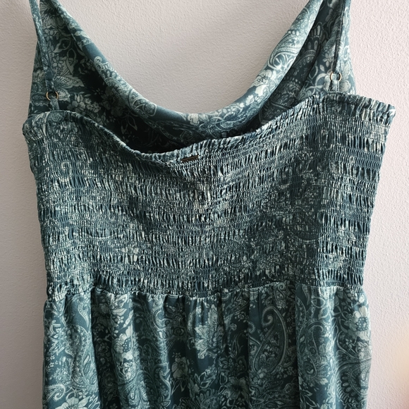 O'neill Corrine Satin Paisley Dress XL - Picture 8 of 9